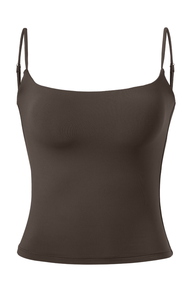 Camiseta sin mangas con tirantes finos