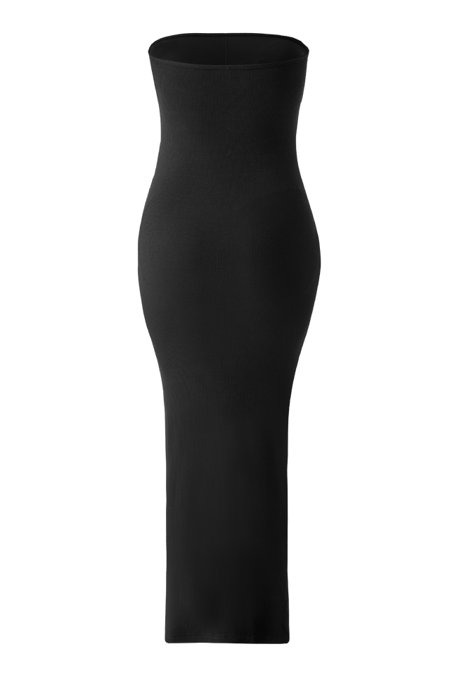 Strapless Maxi Dress With Built-In Shapewear