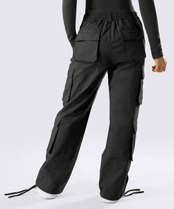 Flap Pocket Side Cargo Pantalones