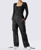 Flap Pocket Side Cargo Pantalones