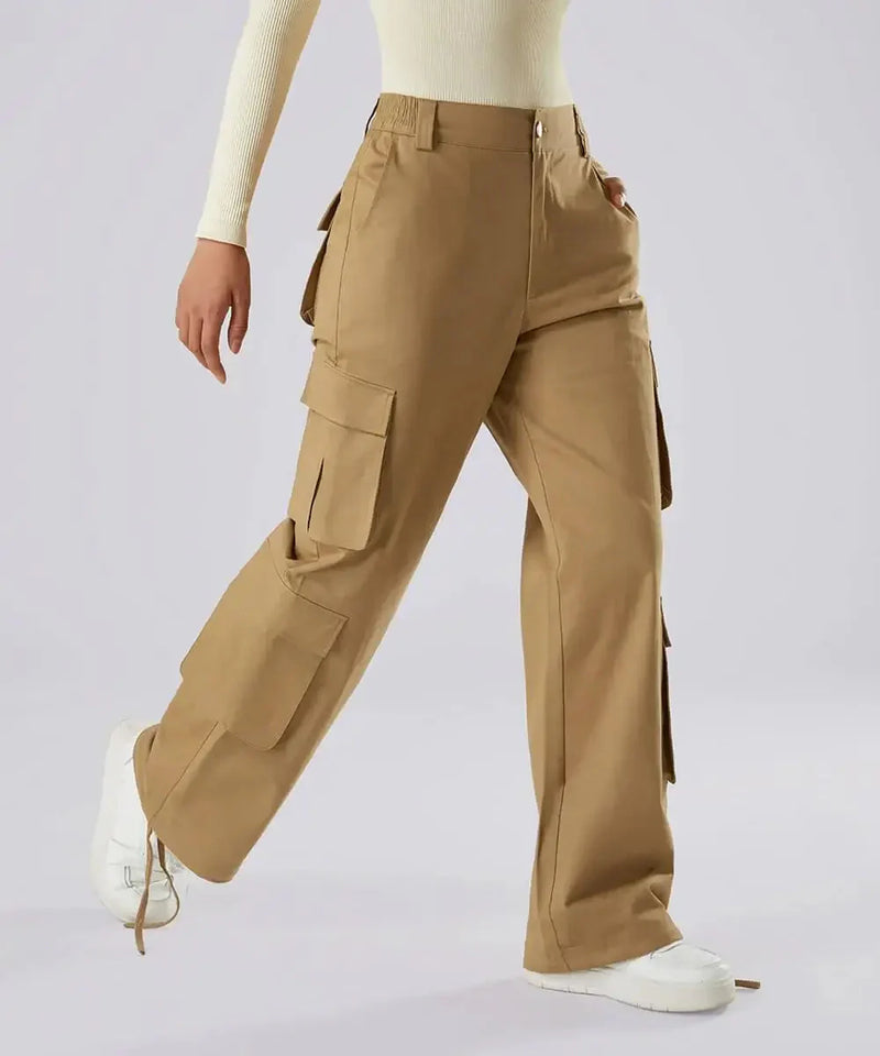 Flap Pocket Side Cargo Pantalones