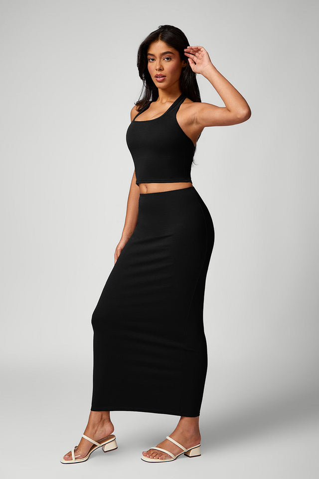 Halter Neck Casual Two-Piece Dress